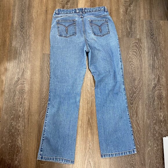 ☀️🔥 Westport Medium Wash Straight Leg Jeans – Size 10 - Picture 4 of 6